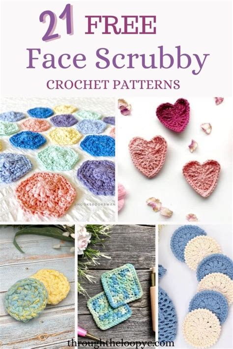 Crochet Face Scrubby