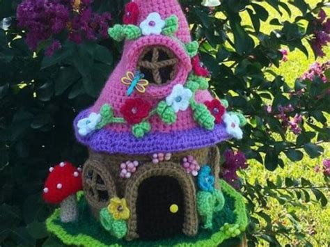 Crochet Fairy House