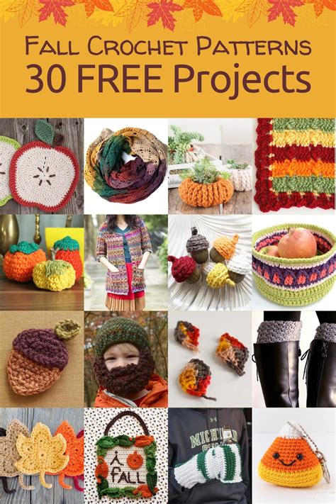 Crochet Fall Items