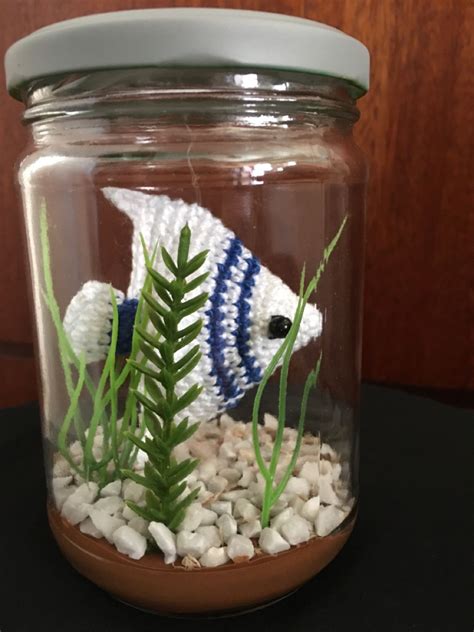 Crochet Fish In A Jar