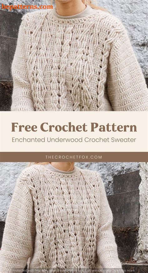 Crochet Fisherman Sweater Patterns