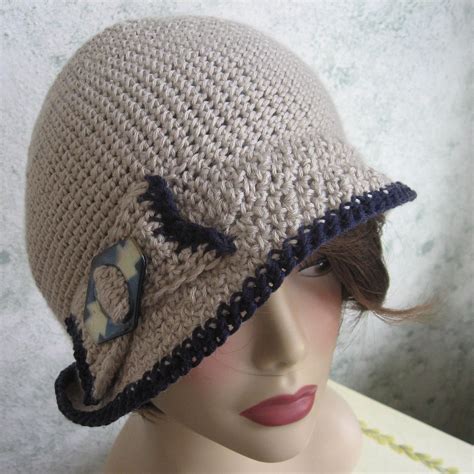 Crochet Flapper Hat