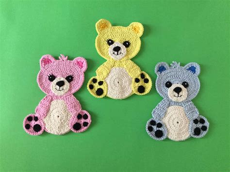 Crochet Flat Bear