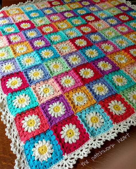 Crochet Flower Blankets
