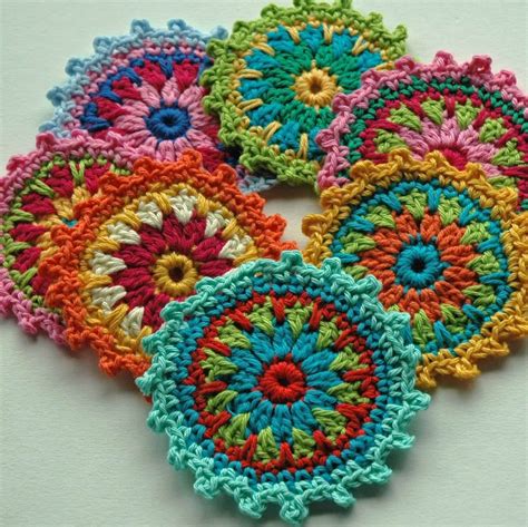 Crochet Flower Motifs