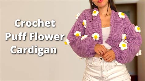 Crochet Flower Sweater Pattern Free
