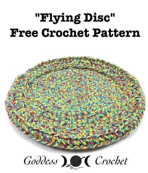 Crochet Flying Disc
