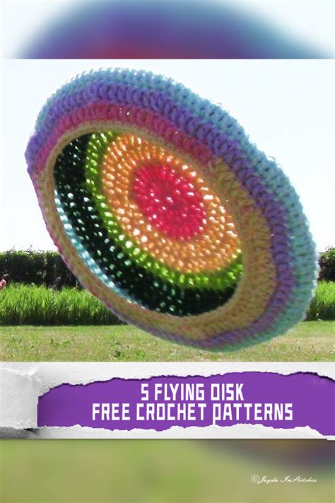 Crochet Flying Disk