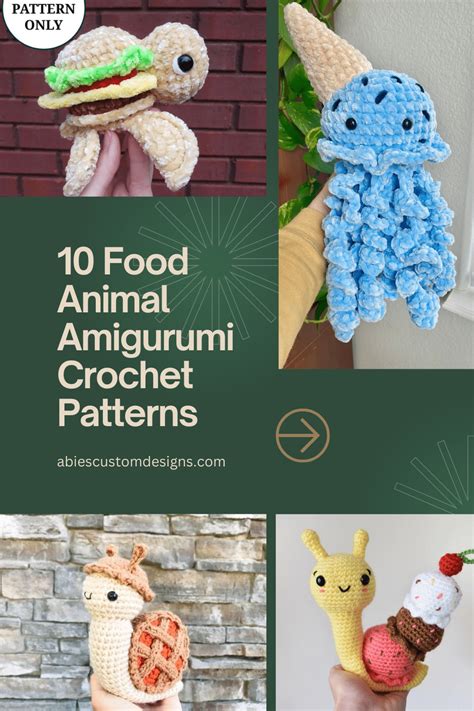 Crochet Food Animals