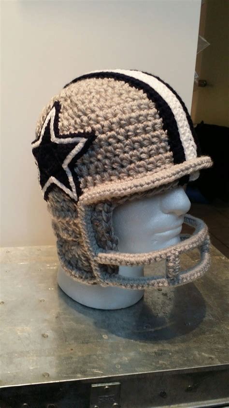 Crochet Football Helmet