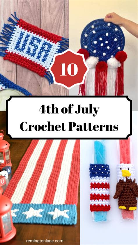 Crochet Fourth Of July Patterns