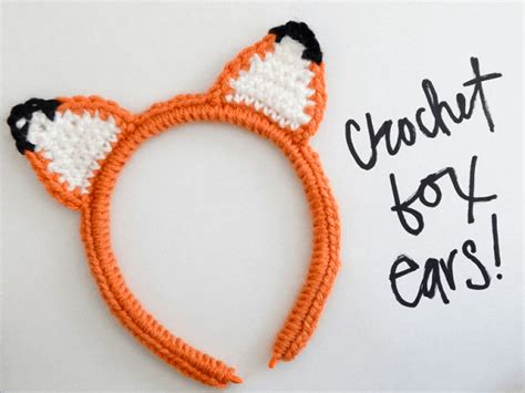 Crochet Fox Ears