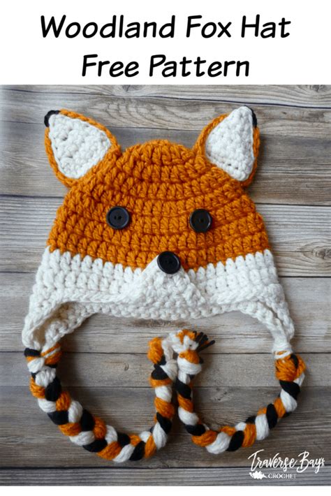 Crochet Fox Hat