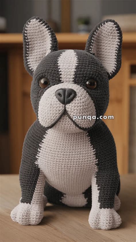 Crochet French Bulldog
