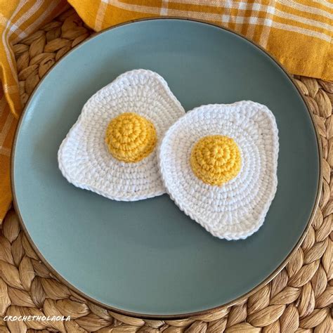 Crochet Fried Egg