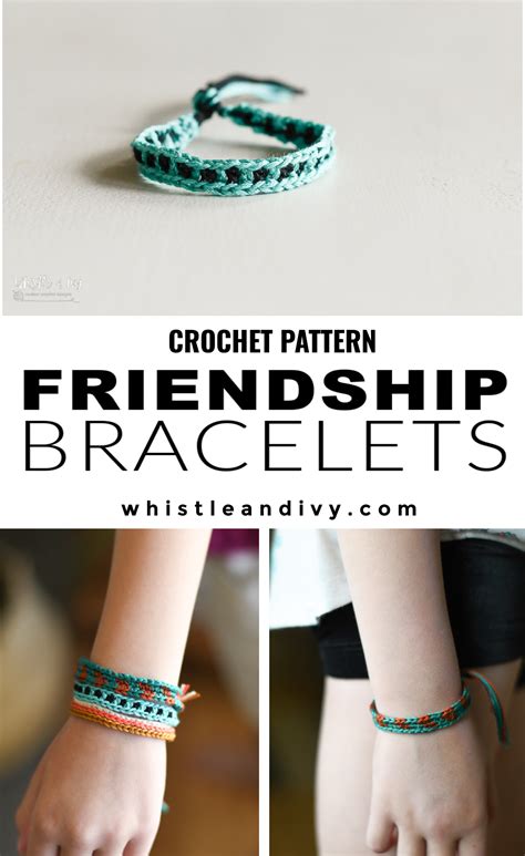 Crochet Friendship Bracelets