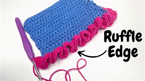 Crochet Frill Pattern