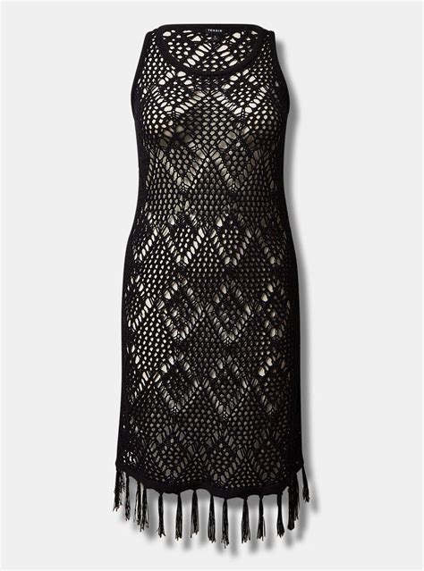 Crochet Fringe Cover Up