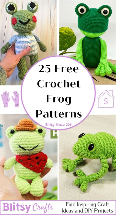Crochet Frog Patterns Free