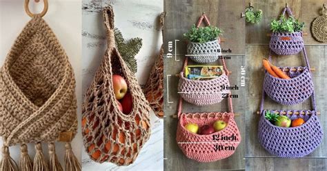 Crochet Fruit Basket