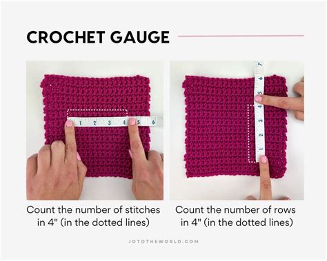 Crochet Gauge Meaning