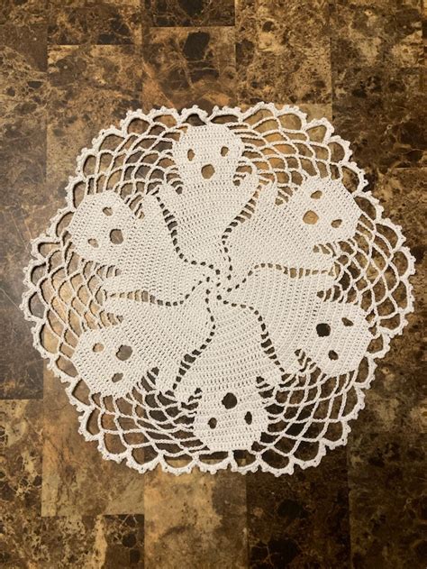 Crochet Ghost Doily