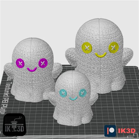 Crochet Ghost Stl