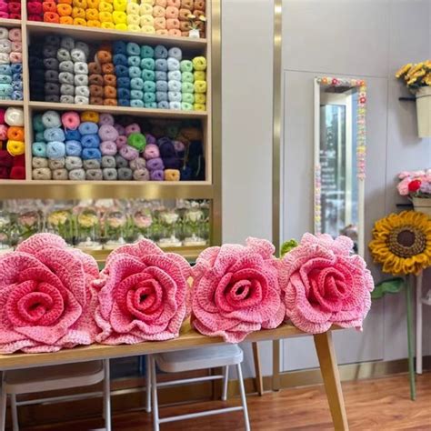 Crochet Giant Rose