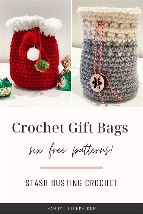Crochet Gift Bags