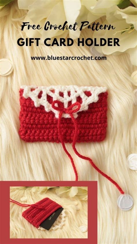 Crochet Gift Card Holder