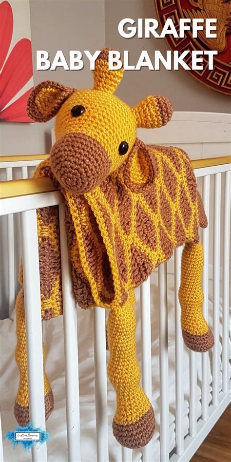 Crochet Giraffe Blanket