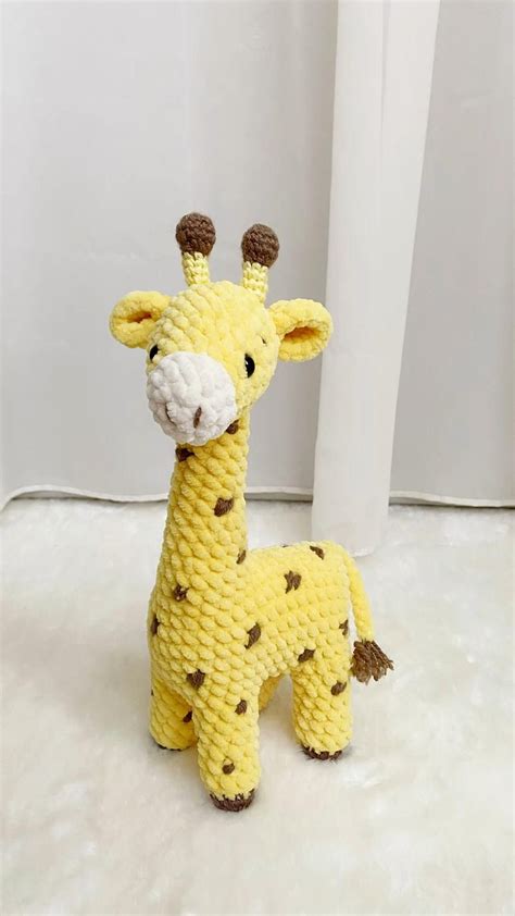 Crochet Giraffe Stuffed Animal