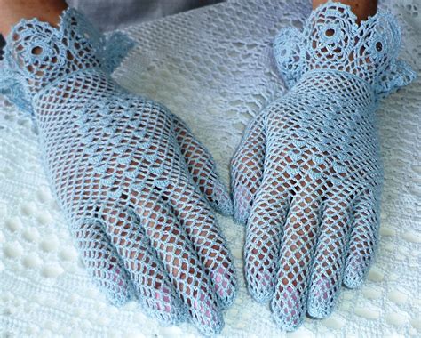 Crochet Gloves Lace