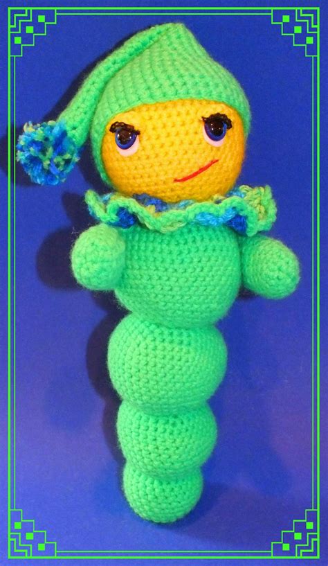 Crochet Glow Worm