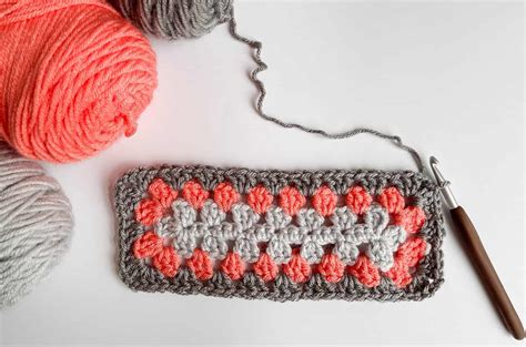 Crochet Granny Rectangle