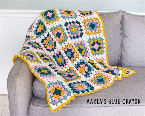 Crochet Granny Square Blanket