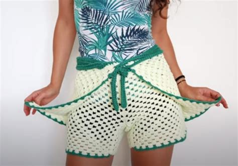 Crochet Granny Square Shorts Pattern