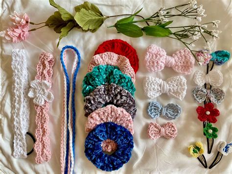 Crochet Hair Accessories
