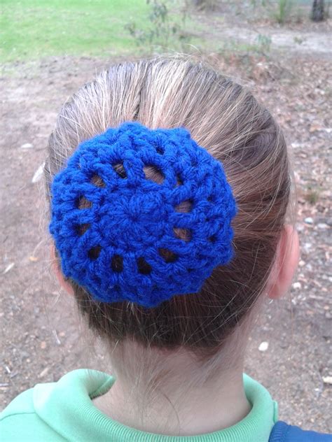 Crochet Hair Bun Cover Pattern