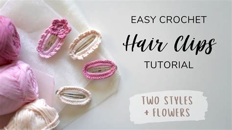 Crochet Hair Clip