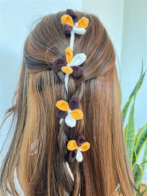 Crochet Hair Pins