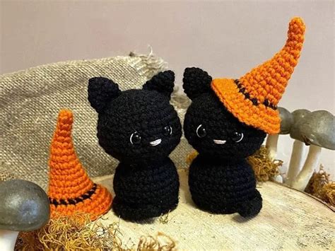 Crochet Halloween Cat