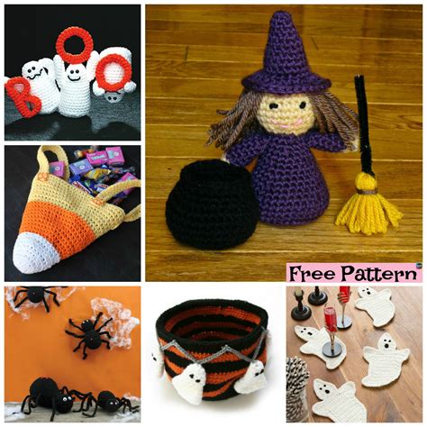 Crochet Halloween Decorations Patterns Free