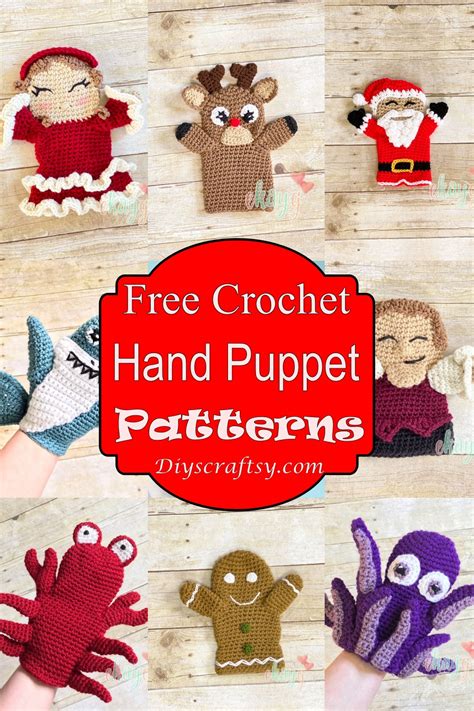 Crochet Hand Puppet Pattern