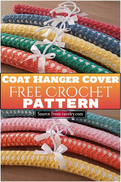 Crochet Clothes Hanger Covers with Patterns