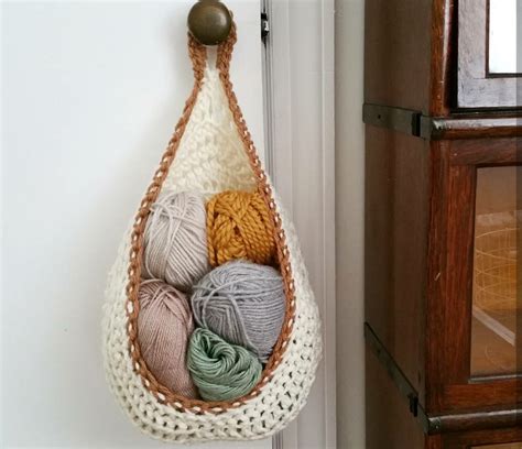 Crochet Hanging Basket Pattern Free