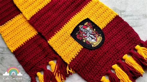 Crochet Harry Potter Scarf