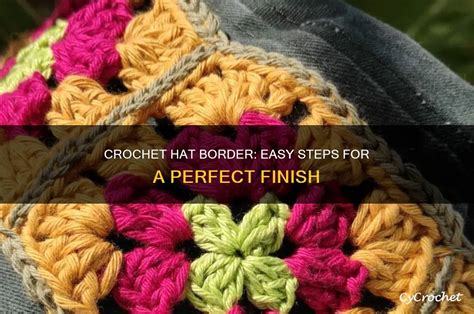 Crochet Hat Border