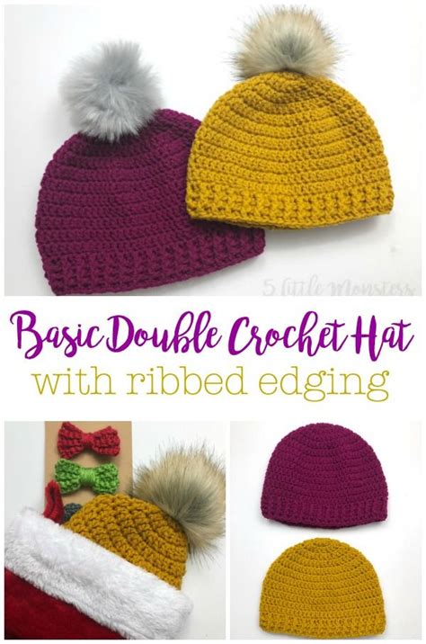 Crochet Hat Edging