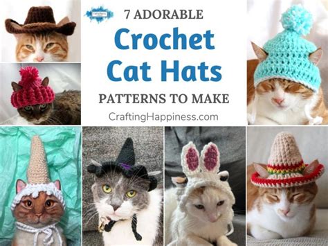 Crochet Hat For Cats